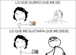 Enlace a Cuando toca pedir dinero a tu madre