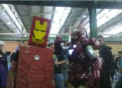 Enlace a Coplay de Iron Man a diferentes niveles