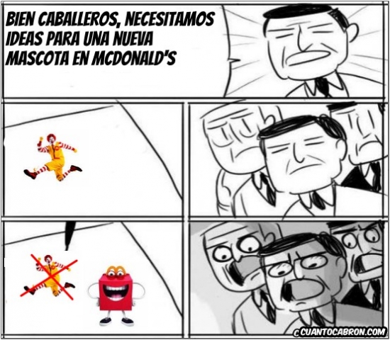 ahora la mascota es una caja feliz,alright gentlemen,happy meal psicopata,mascota,McDonald's,payaso