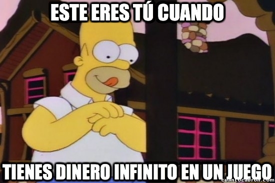 chocolate,dinero,hacks,los simpson,videojuego