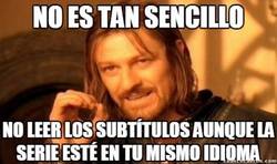 Enlace a Cuando te has acostumbrado a leer los subtítulos poco puedes hacer