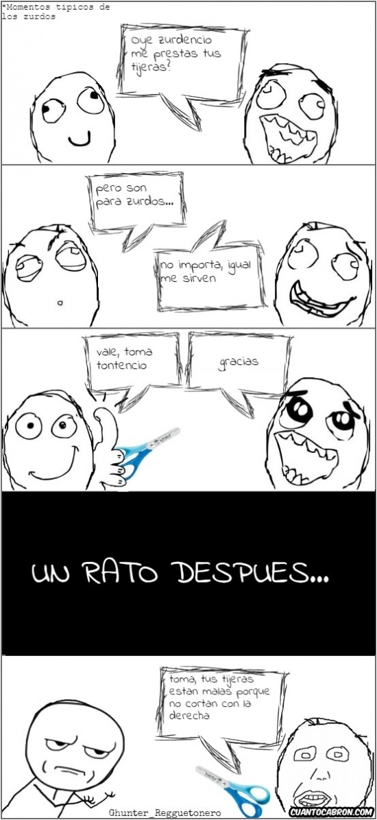 Cuanto Cabron Problemas Tipicos De Los Zurdos