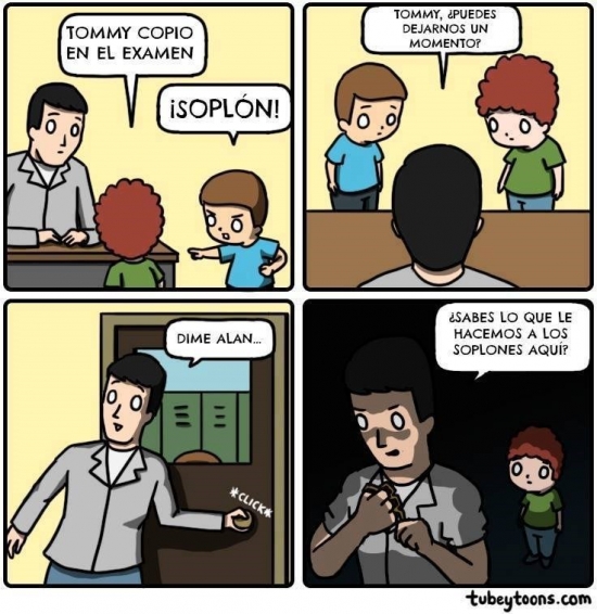 Otros - ¿Sabes lo que le hacemos a los soplones?