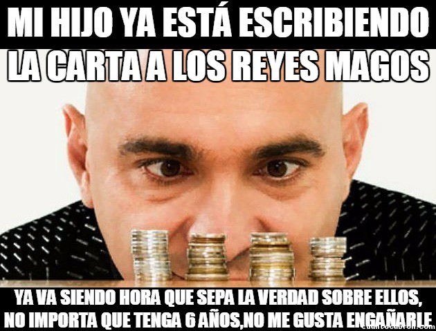 Colega_rata - Todo sea por no gastar dinero en regalos de Reyes...