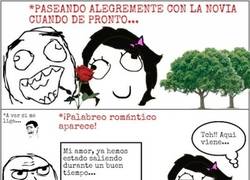 Enlace a El romanticismo extremo y la pared con la que suele estamparse