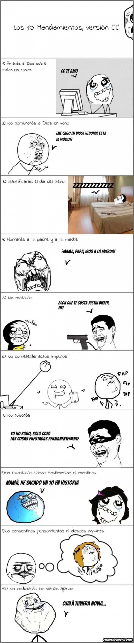 Mix - Los 10 Mandamientos según CC