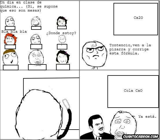 CaO,Cola cao,Formula,Qu&iacute;mica