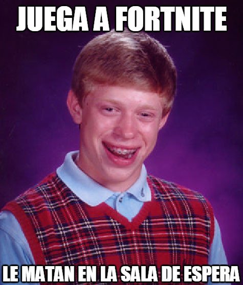 Bad Lucky Brian,Fornite,Sala de Espera