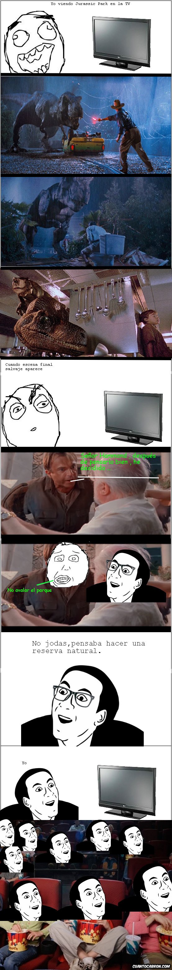 escena final,Jurassic Park,Original,pelicula,spoiler