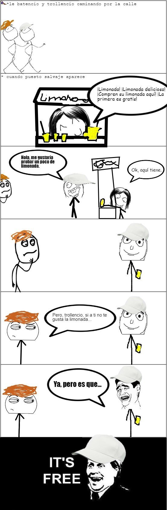 Its_free - Cuando dan algo gratis por la calle... tú también lo haces