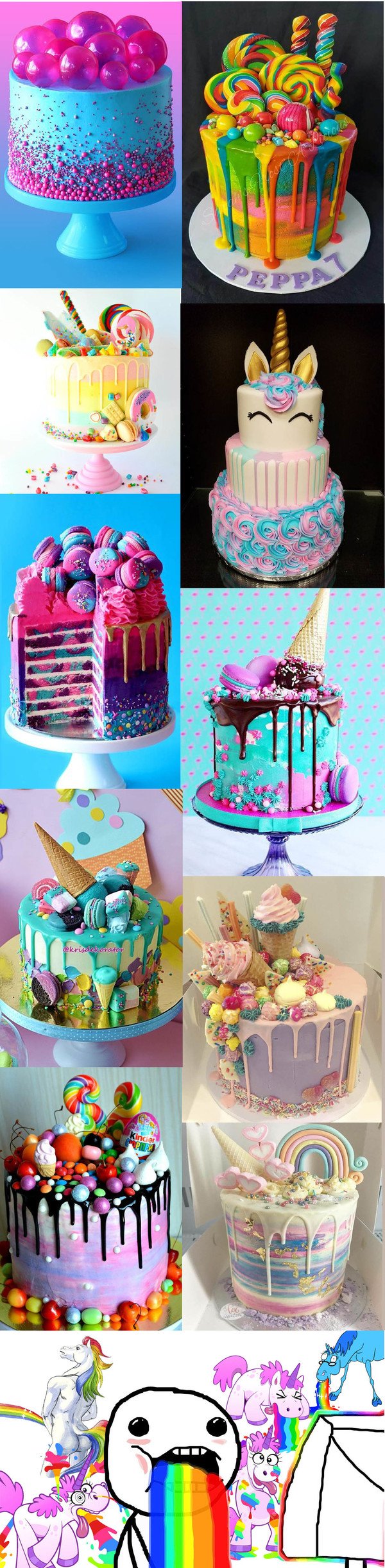 colores,pasteles,puke rainbow