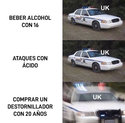 Otros - SÃ, en Reino Unido no puedes comprarte un destonillador con menos de 21 años