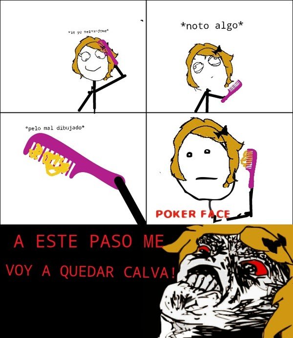 Pokerface - Síntomas de quedarse calva