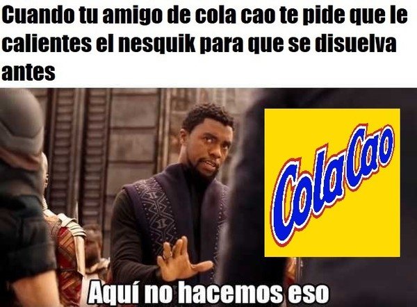 Meme_otros - Ahora es cuando creo una polémica por qué marca de cacao en polvo es mejor