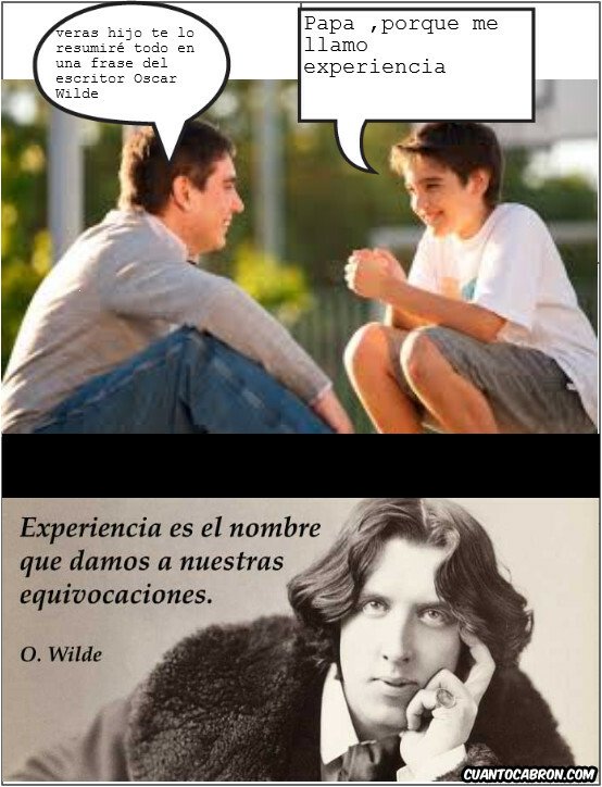 hijo,Oscar Wilde,padre equivocaci&oacute;n