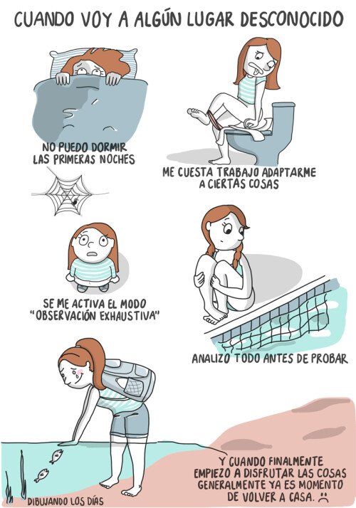 Otros - La dificultad de los lugares desconocidos