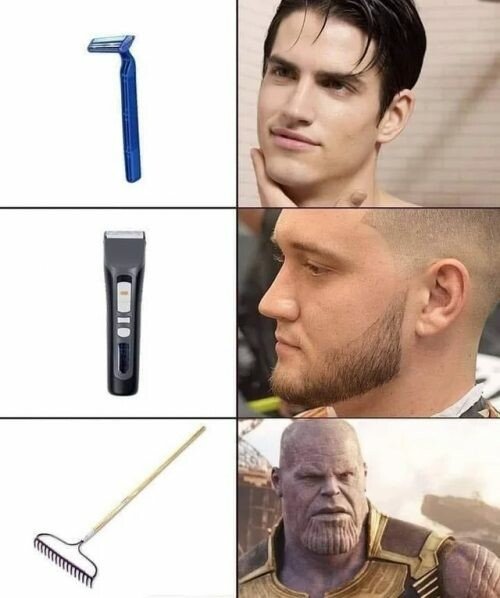 Meme_otros - Diferentes formas de afeitarse