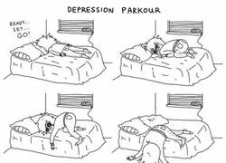 Enlace a Parkour depresivo