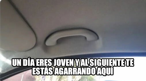 Meme_otros - Mi madre empieza a gritar sin haber arrancado el coche aún