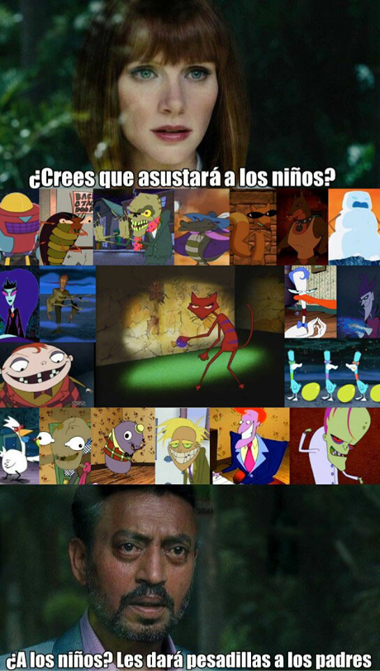 Meme_otros - El maravilloso mundo psicotrópico de Agallas, el perro cobarde