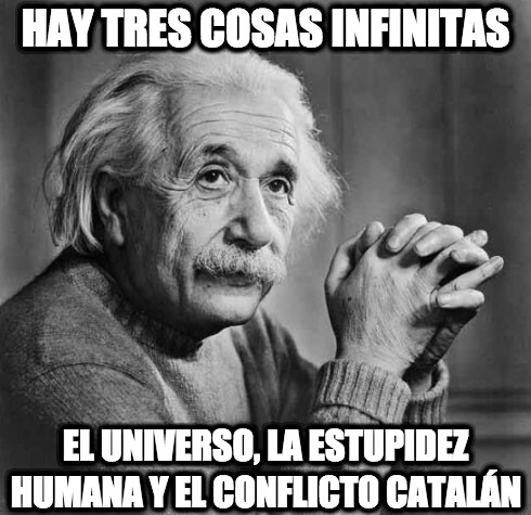 Catalunya,conflicto,Einstein,política