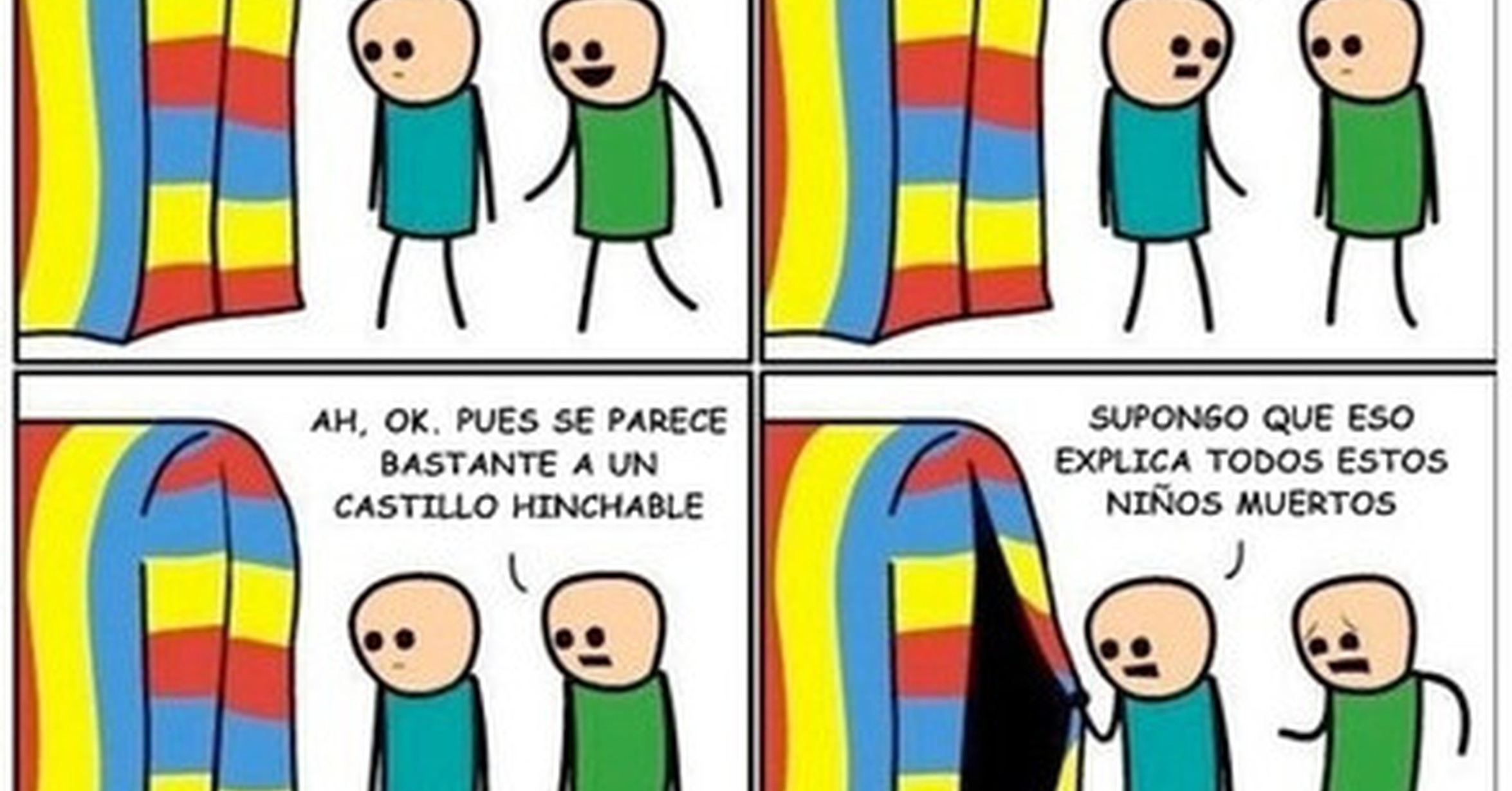 Cuánto cabrón / Eso explica muchas cosas