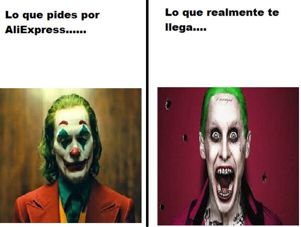 Joker - Nunca confíes en AliExpress