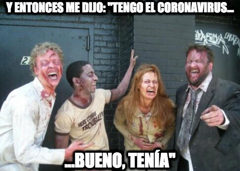 Zombie - Es el chiste del momento entre los muertos