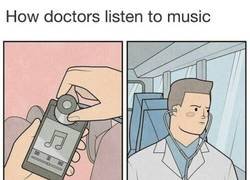 Enlace a Así escuchan música los médicos