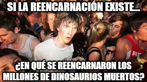 dinosaurios,reencarnación,religión