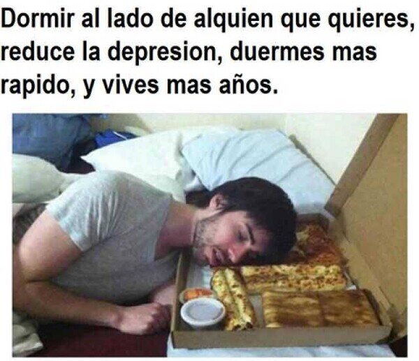 Meme_otros - Dormir junto al amor de tu vida