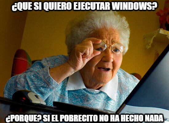 abuela,ejecutar,tecnologia,windows