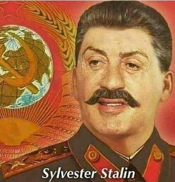 Stalin,Sylvester Stallon,tontería,URSS