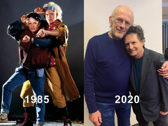 35 años,actores,pasado,película,Regreso al futuro