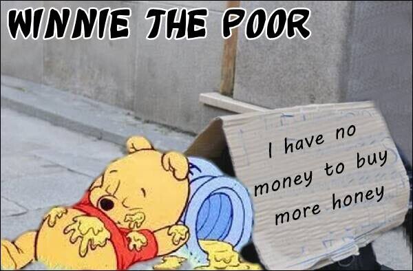 pobre,poor,Winnie the pooh