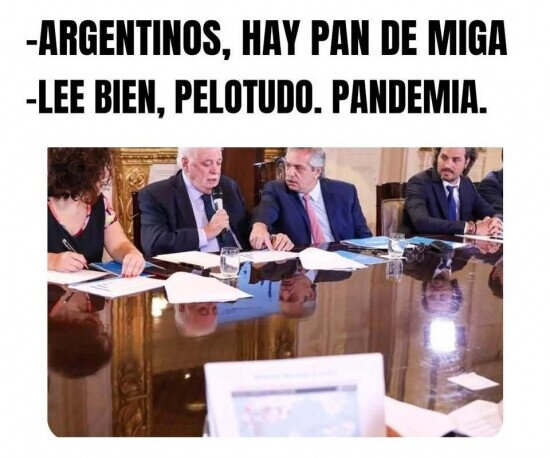 Argentina,coronavirus,pan de miga,pandemia