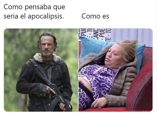 apocalipsis,belén esteban,coronavirus,cuarentena,the walking dead
