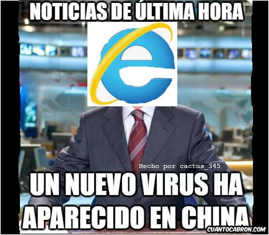 coronavirus,Internet Explorer