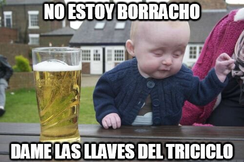 Bebe_borracho - Se le ve totalmente capacitado