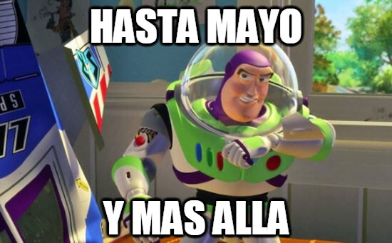 buzz lightyear,cuarentena,mayo