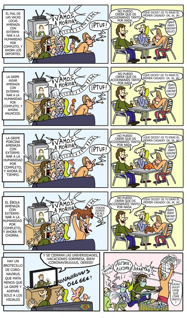 apocalipsis,aviar,caos,coronavirus,covid 19,ebola,gripe,locas,pandemia,porcina,vacas