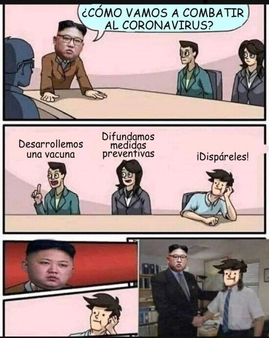 Meme_otros - Las medidas sanitarias de Corea del Norte