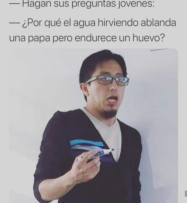 Pregunta,profesor,sin respuesta