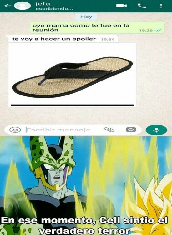 chancla,colegio,madre,miedo,reuni&oacute;n,spoiler