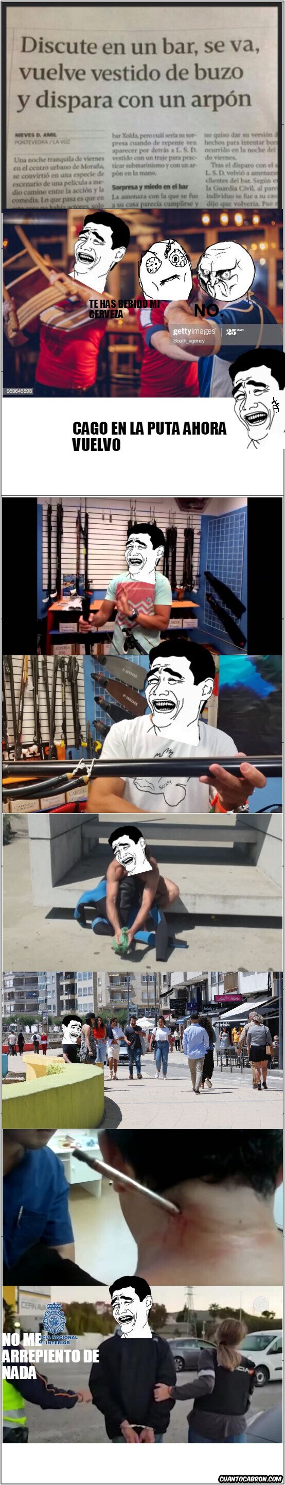 Yao - Dispara con un arpón