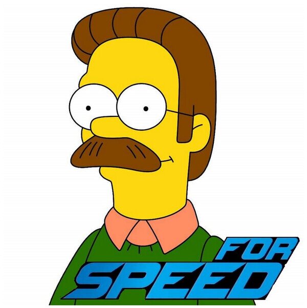 Ned Flanders,Need for Speed,tontería