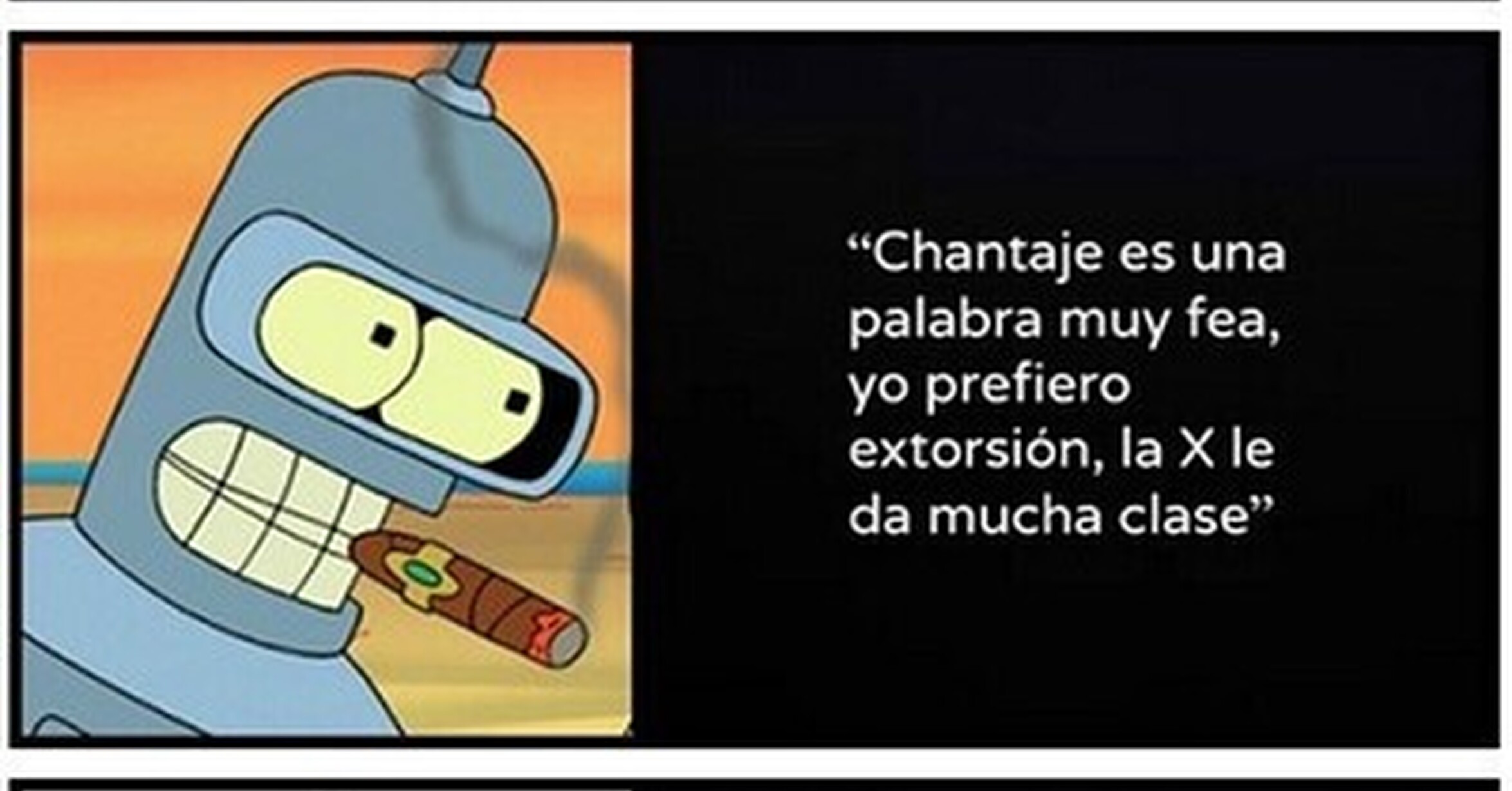 Cuánto cabrón / Grandes frases de Bender en Futurama