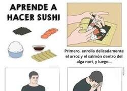 Enlace a Aprendiendo a montar sushi