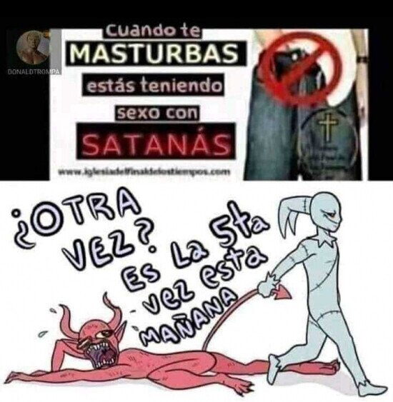 fap,satán,sexo