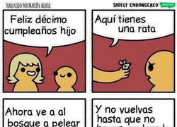 Enlace a De pequeño, tenía sentido